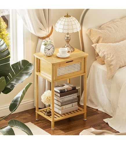 Amazon.com: Greenington Currant Bamboo Nightstand Caramelized